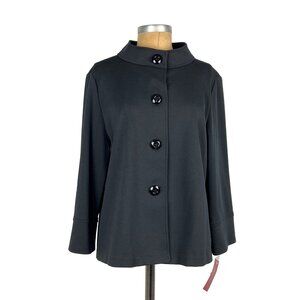 JM Collection Simply Pretty Onyx Black Jacket from Macy's New with Tag